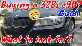 Buying a used BMW 3 series 328i E90 2006-2011 Common Issues What to look for