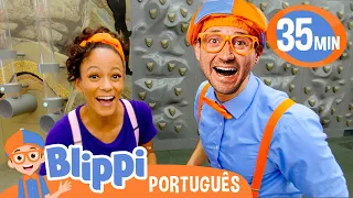 Meekah e Blippi Visitam um Museu Infantil! | Blippi em Português | Vídeos Educativos para Crianças