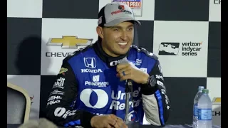 Graham Rahal responds to Lewis Hamilton's comments