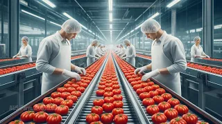 Discover the Incredible Journey of Tomato Ketchup From Fresh Harvest to High Tech Processing