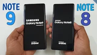 Samsung Note 9 vs Samsung Note 8 Speed Test & Camera Test !