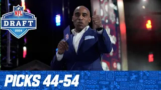 Picks 44-54: The First Safety is Off the Board! | 2024 NFL Draft