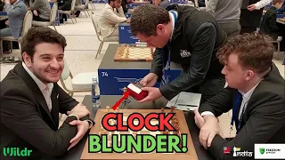 What happened with the Clock? | Cem Kaan Gokerkan vs Hans Niemann | World Rapid 2023