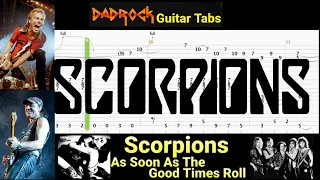 As Soon As The Good Times Roll - Scorpions - Guitar + Bass TABS Lesson