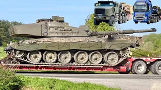 Challenger 2’s deploying to Europe for NATO exercise!