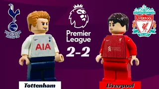 Tottenham 2-2 Liverpool | LEGO Highlights