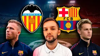 Валенсия - Барселона | Испытание выездом для Кике Сетьена | Стрим перед