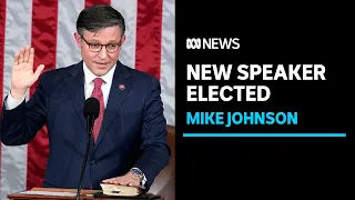 Republican Mike Johnson elected US House speaker, ending leadership vacuum | ABC News