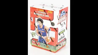 2021/22 Panini NBA Hoops Winter Basketball 11-Pack Blaster Box