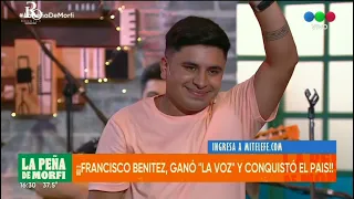 Francisco Benítez en la peña de morfi!!!... Domingo 11/12/2022