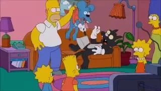 Simpsons adopt Scratchy