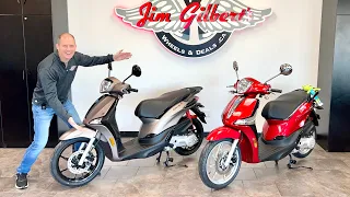 2023 Piaggio Liberty 50cc scooters! The best value on two wheels!
