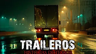 La noche de la BESTIA | Historias de Terror de Traileros - Historias de Carreteras Aterradoras