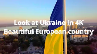 Ukraine in 4K - Beautiful European Country. ULTRA HD Video. Flying over Ukraine by Drone