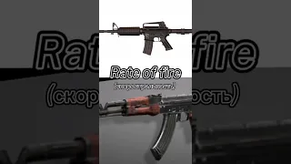 M4A1 vs AKR