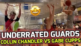 How Is Gabe Cupps NOT RANKED!? Matches up Against FLASHY Guard Collin Chandler! 🔥