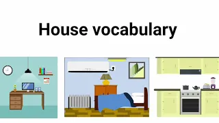 House vocabulary in English | Parts of the house | English vocabulary | Sunshine English