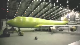 Time lapse painting a 747