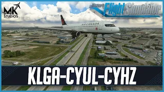 MSFS LIVE | Real World Air Canada OPS | Fenix A320 | *UPDATED* MK Studios Montreal (CYUL)