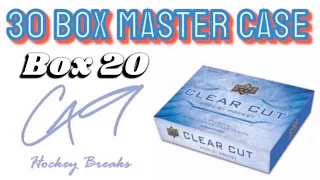 2020-2021 Clear Cut - Master Case Box 20 of 30 - c49HockeyBreaks Box Break #415