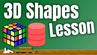 3D Shapes Lesson for Children | Classroom Video