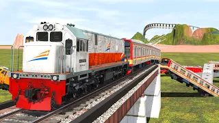 Dance Train Plays with Other Trains on the Grasslands | Trainz Railroad Simulator