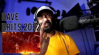 Dave In The Fire ft Giggs Ghetts Meekz & Fredo Live at The BRITs 2022 [Reaction] | LeeToTheVI