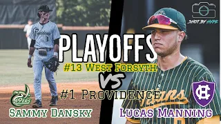 Elite 8 Battle Between #1 Providence & #13 West Forsyth ENERGY PACKED GAME NC High School Playoffs