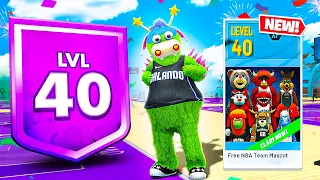 How I unlocked LEVEL 40 MASCOTS in 24 HOURS on NBA2K23.. (Season 7)