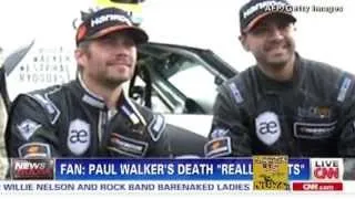 Paul Walker Funeral , Thousands fans in Race Cars Tribute at crash site