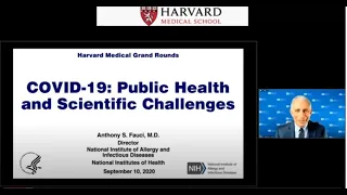COVID-19: Public Health and Scientific Challenges with Dr. Anthony Fauci
