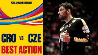 Asanin stops two great Czech chances in a short span | Day 12 | Men's EHF EURO 2020