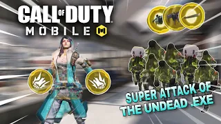 Super attack of the undead .exe // Call of duty mobile // funny meme gameplay