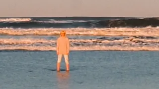 Standing in the Ocean