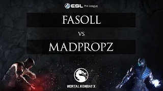 MKX - FASOLL vs. MadPropz - ESL Pro League 2015 - EU Week 1 Quarterfinal