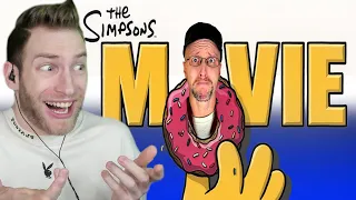 I DIDN'T KNOW THE SIMPSONS IS THAT OLD!!! Reacting to "The Simpsons Movie" - Nostalgia Critic