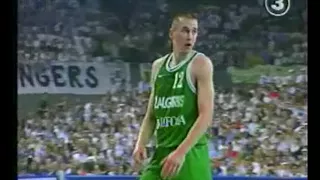 Kaunas Žalgiris Vs. Kinder Bologna - Euroleague - Final - 1999