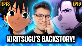 Kiritsugu's ENTIRE Backstory! Fate/Zero Episode 18 & 19 Reaction!