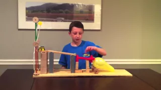 Six Simple Machine Project Using All Six Machines - Rube Goldberg