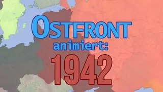 2. Weltkrieg: Ostfront animiert: 1942 (deutsche Version)