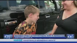 Florida mom outraged after 10-year-old son with autism arrested at school