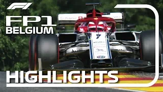 2019 Belgian Grand Prix: FP1 Highlights