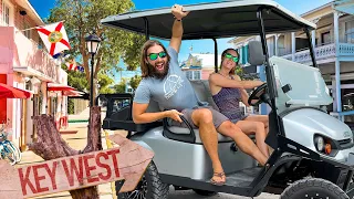 One Day in Key West on a Golf Cart: Behind the Scenes
