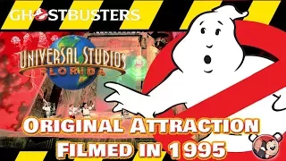 Ghostbusters Spooktacular Attraction Universal Studios Orlando 1995