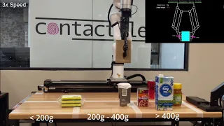 Autonomous Gripping and Sorting By Weight