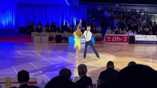 20231022三笠宮杯ラテン 決勝 ファイナルソロ Rumba Kai Takahashi Yurina Haeiwa