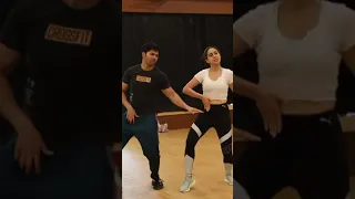 Sara Ali Khan and Varun Dhawan Dancing Together