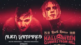 Alien Vampires - Live @ Halloween: Clubbers From Hell, Rock House club 251019