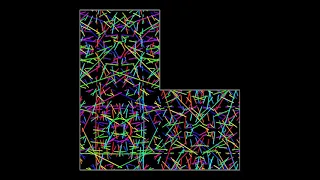 Expanding perfect wave front on a genus 2 surface