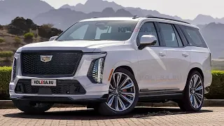 New 2025 Cadillac Escalade Facelift | Leaked | Rendering | New Spy Shots | Supercharged 6.2L V8